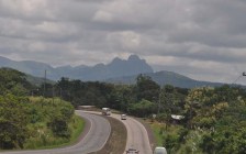 Then we head down the highway and through the beautiful green Panama countryside.