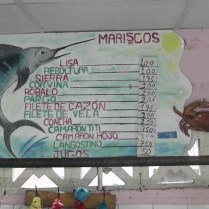 Fish prices (per pound) - whole fish. If you only buy the fillet it's usually $.50 more per pound.