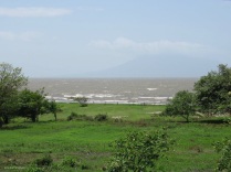 It wasn't long before I saw Lake Nicaragua!