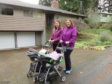 Matching strollers, jackets, baby blankets.....