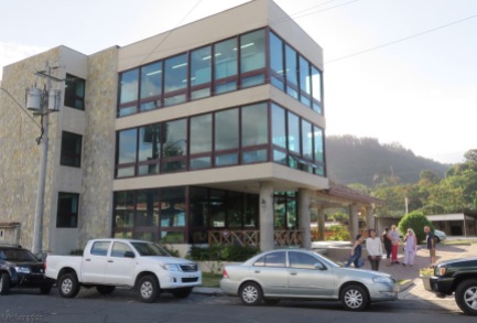 The library is a pretty building right on the main street as you come into Boquete